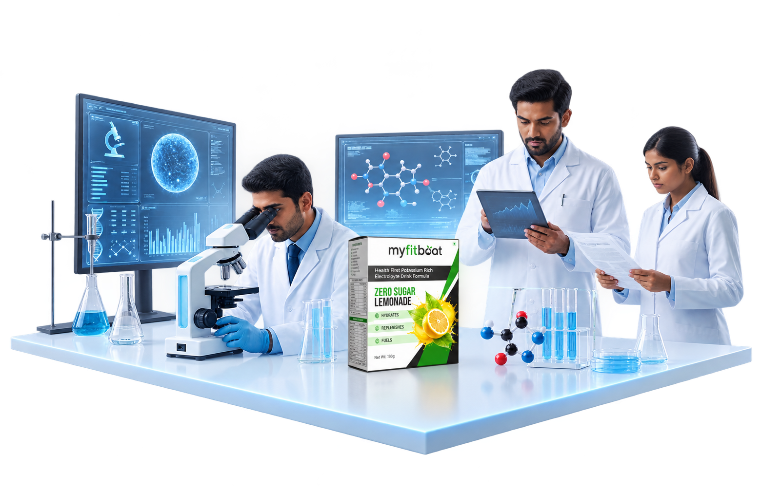 Lemonade Laboratory Science and Research